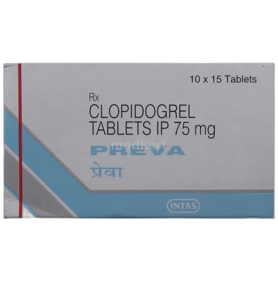 preva 75mg tablet 15's